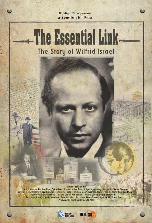 The Essential Link: The Story of Wilfrid Israel - Plakate