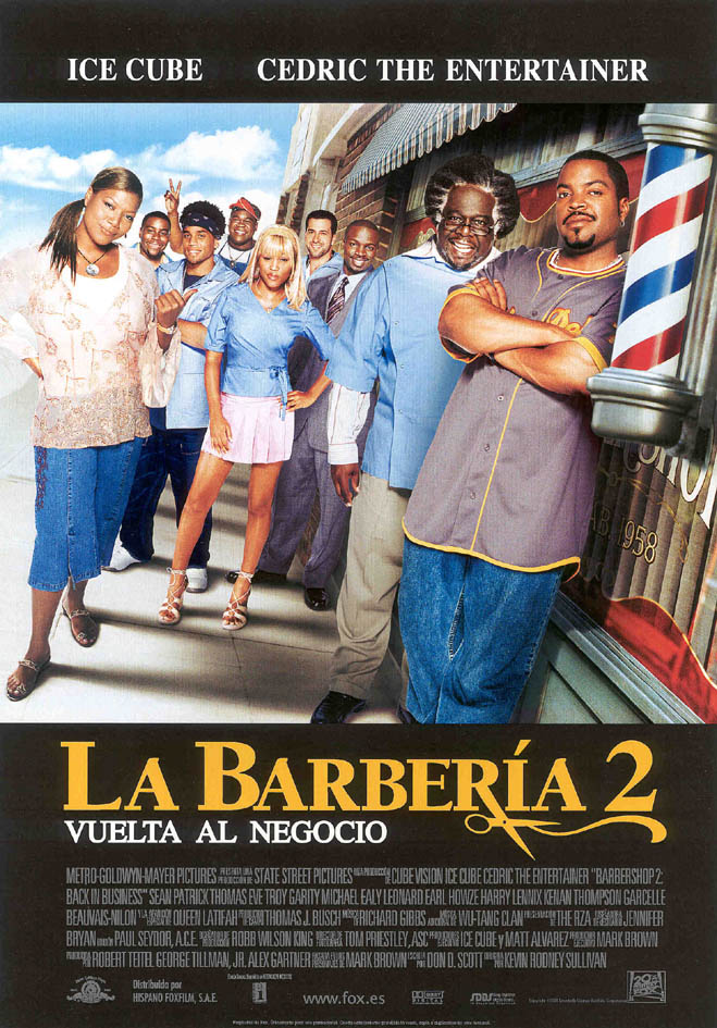 La barbería 2: Vuelta al negocio - Carteles