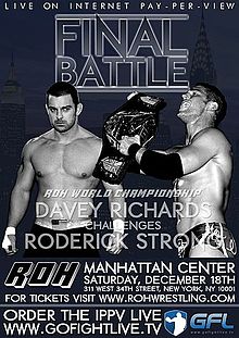 ROH Final Battle - Plakate