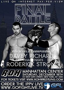 ROH Final Battle - Carteles