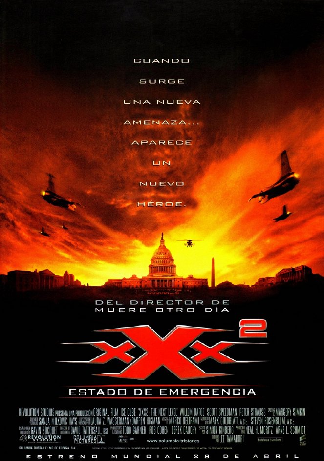 xXx 2: Estado de emergencia - Carteles