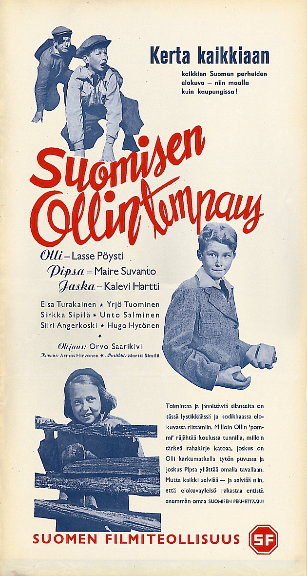 Suomisen Ollin tempaus - Plakáty