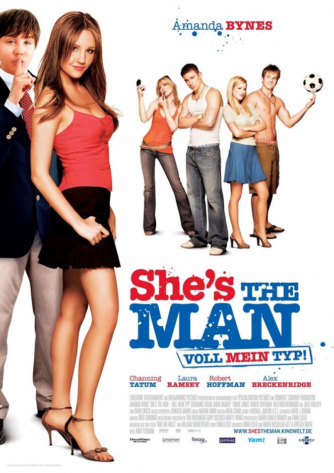 She's the Man - Voll mein Typ - Plakate