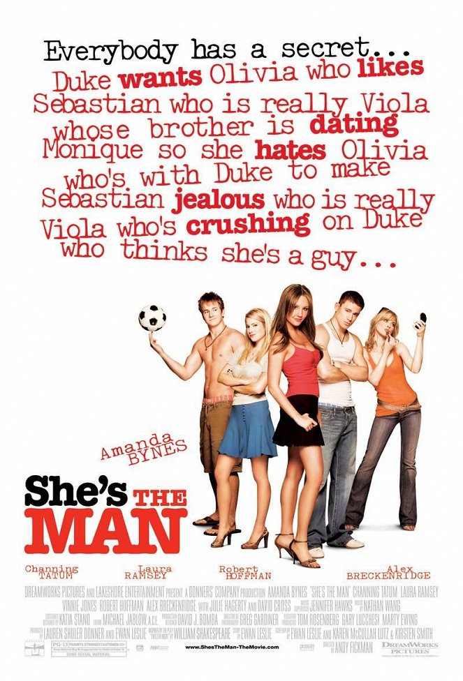 She's the Man - Affiches