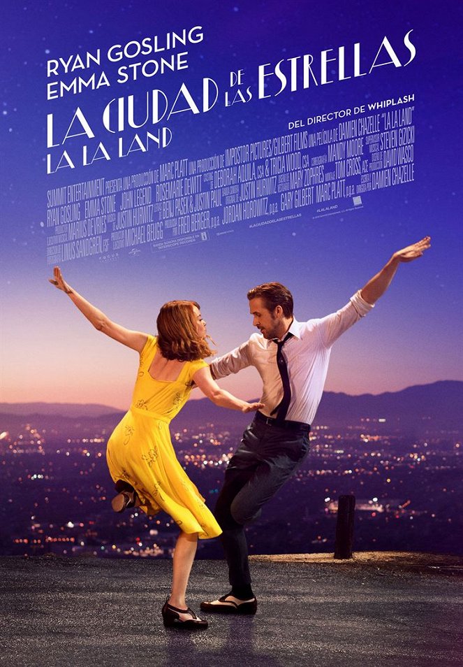 La ciudad de las estrellas (La La Land) - Carteles