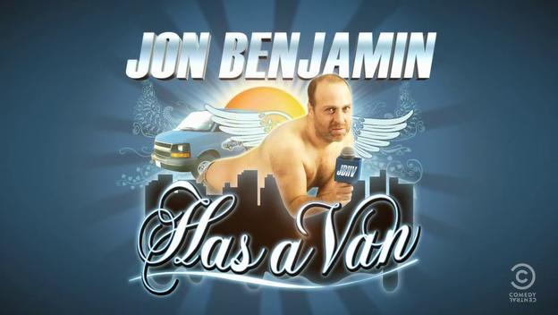 Jon Benjamin Has a Van - Carteles