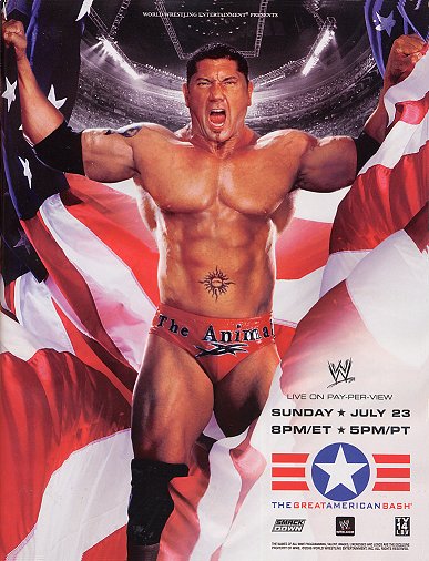 WWE The Great American Bash - Plagáty