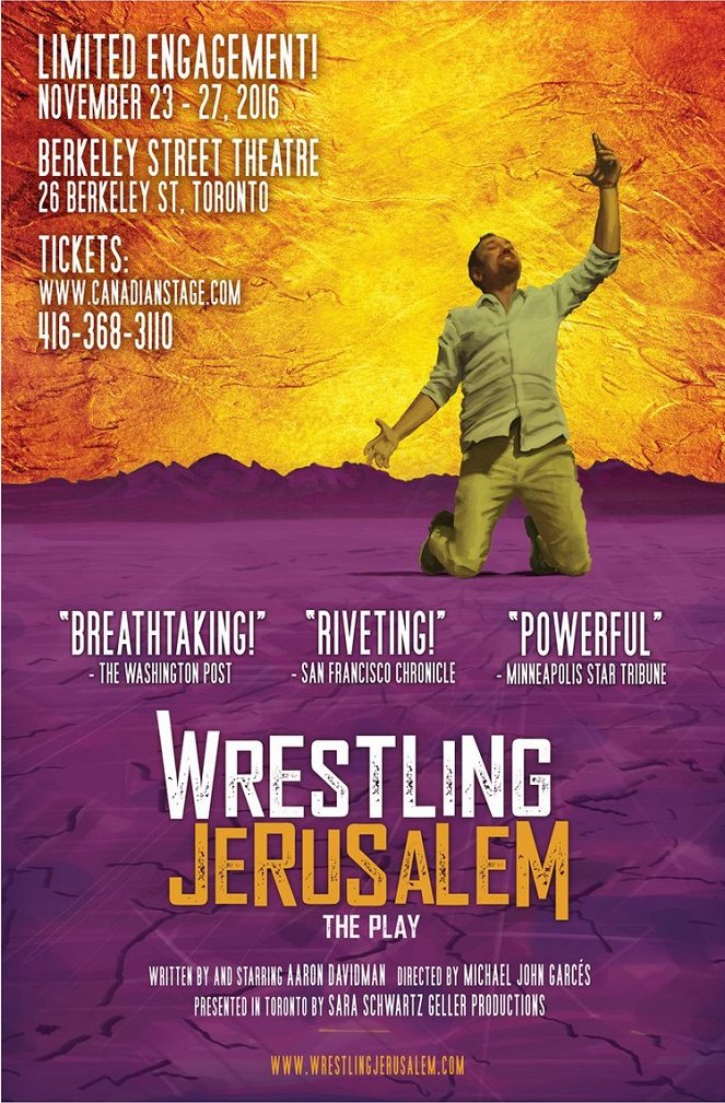 Wrestling Jerusalem - Plakate