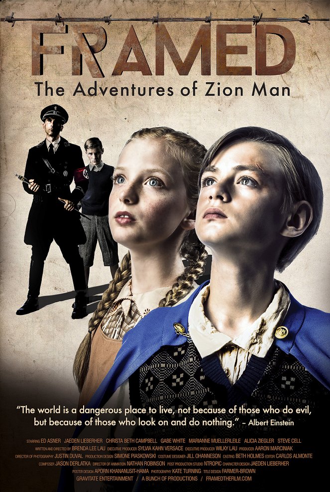 Framed: The Adventures of Zion Man - Cartazes