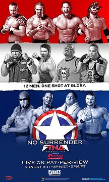 TNA No Surrender - Plakaty