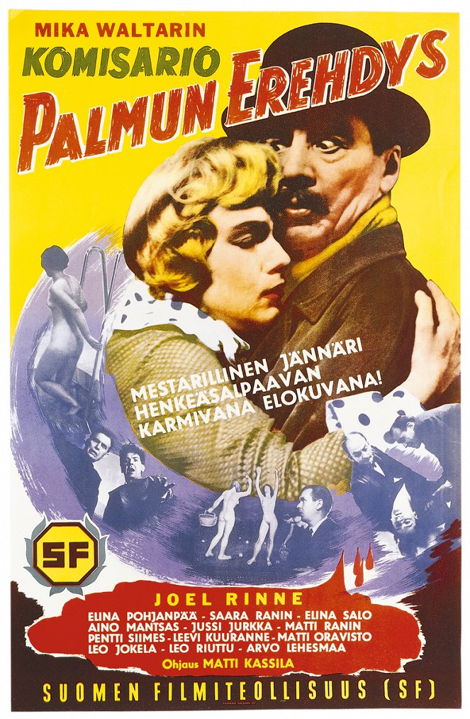Komisario Palmun erehdys - Posters