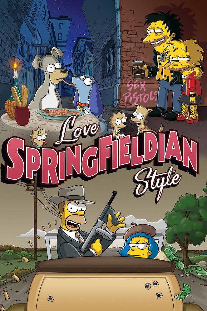Les Simpson - L'Amour à la springfieldienne - Affiches