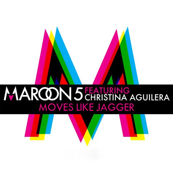 Maroon 5 feat. Christina Aguilera: Moves Like Jagger - Plakate