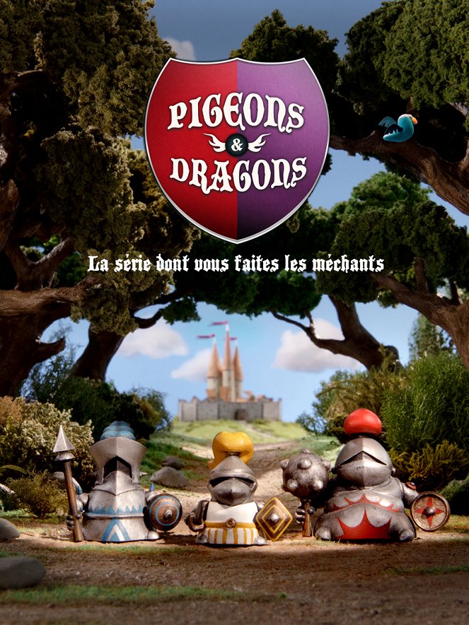 Pigeons et dragons - Plakáty