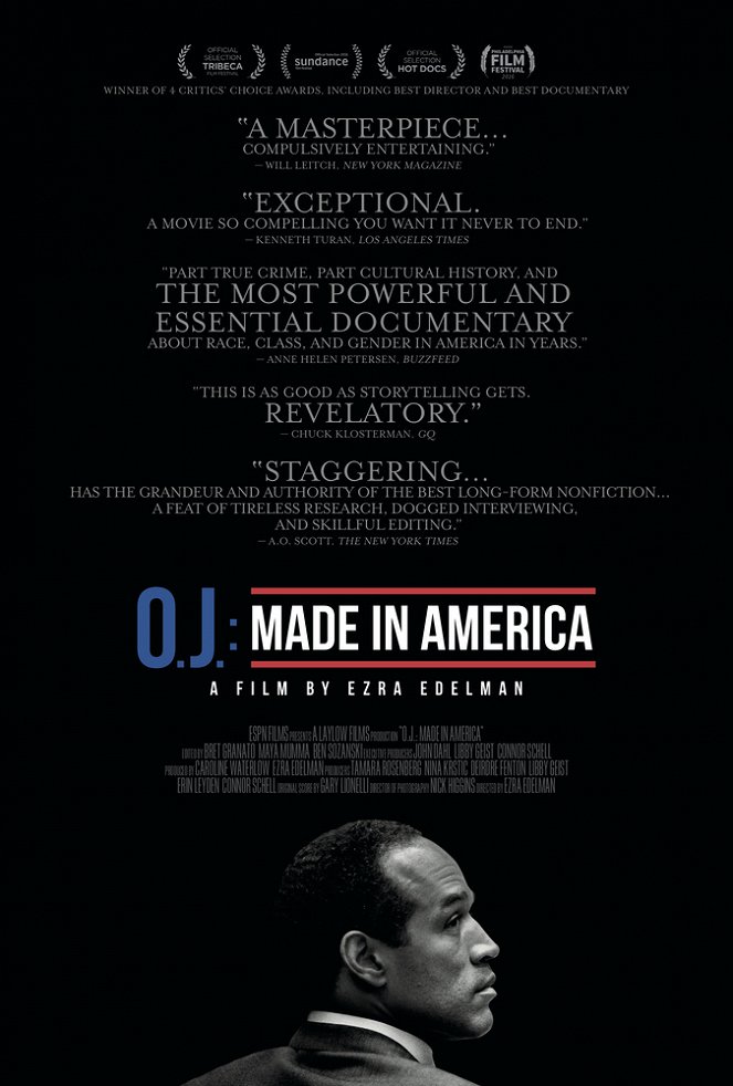 O.J.: Made in America - Carteles