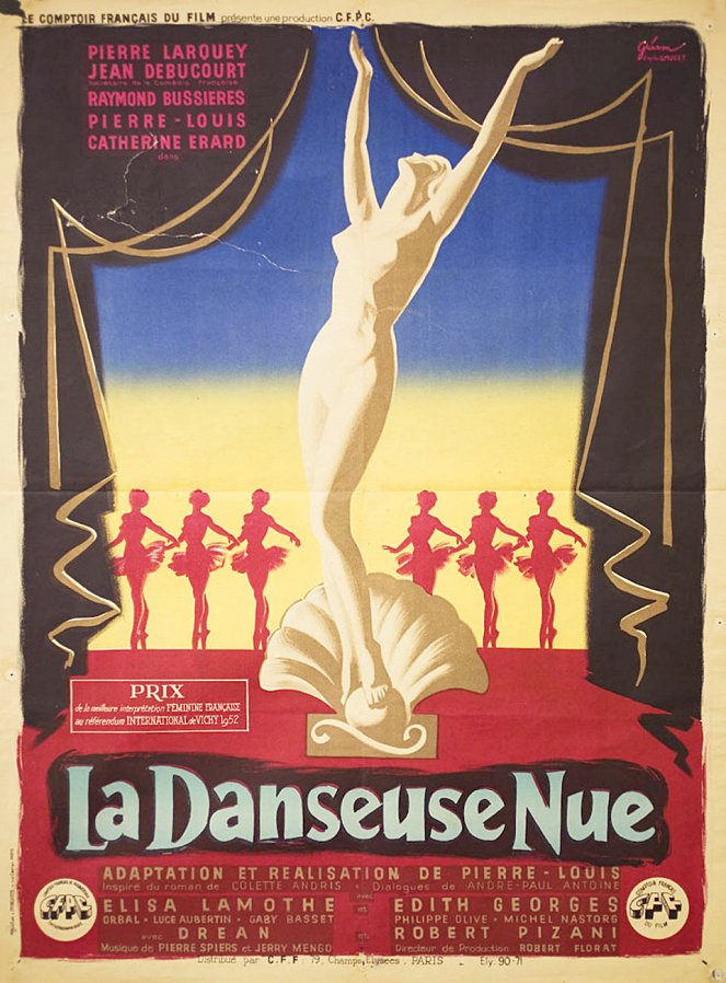 La Danseuse nue - Posters
