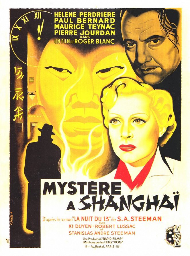 Mystère à Shanghai - Julisteet