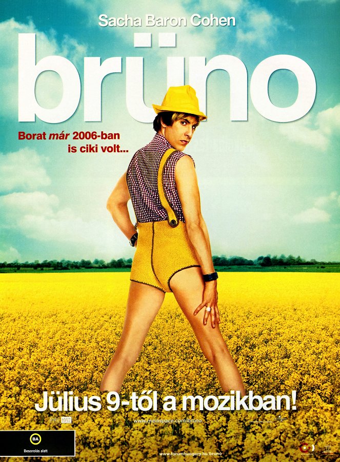 Brüno - Plakátok