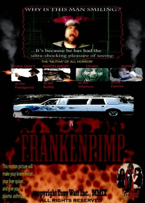 Frankenpimp - Plakátok