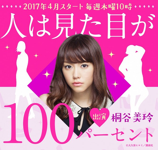 Hito wa Mitame ga 100 Percent - Plakátok