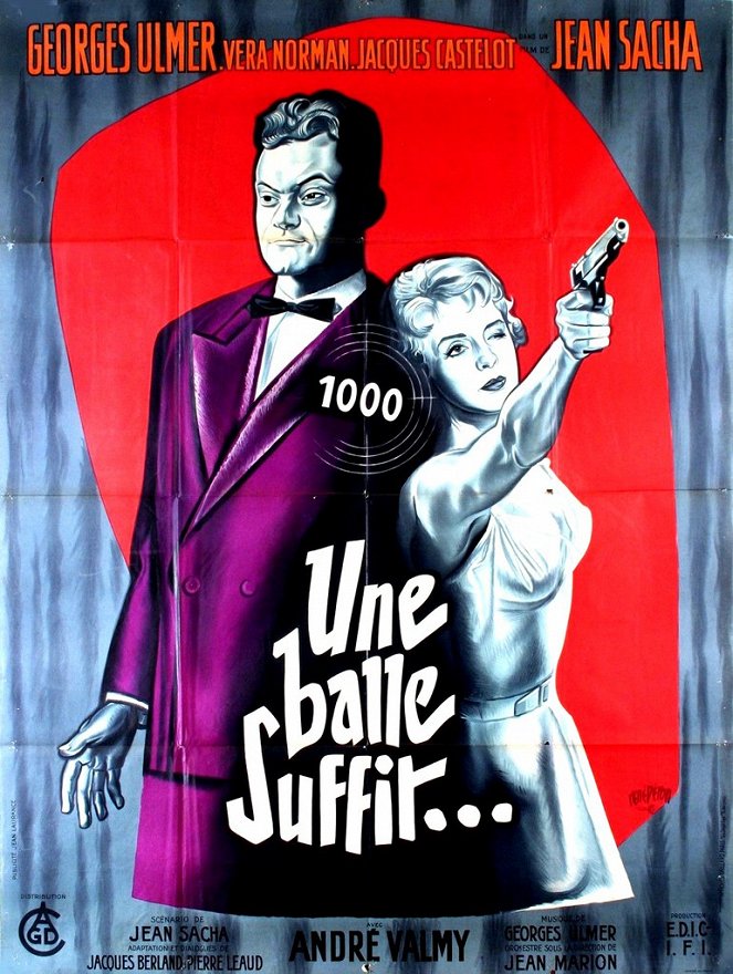 Une balle suffit - Julisteet