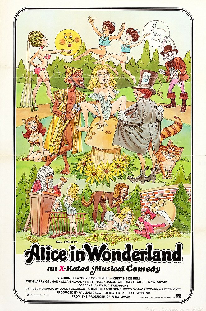 Alice in Wonderland: An X-Rated Musical Fantasy - Plakate