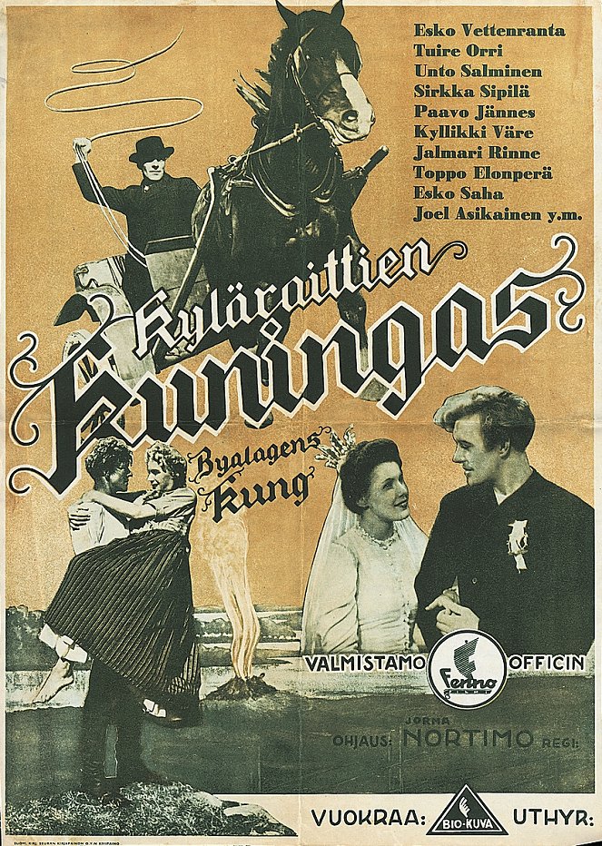 Kyläraittien kuningas - Posters