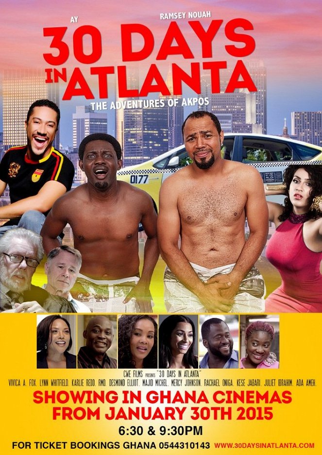 30 Days in Atlanta - Plakátok