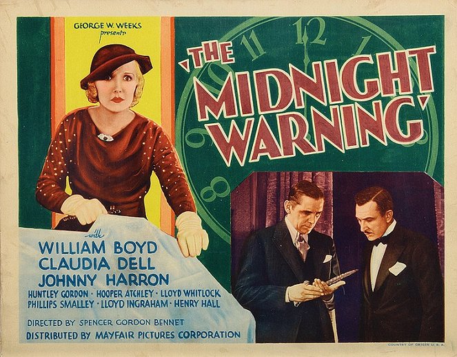 The Midnight Warning - Posters
