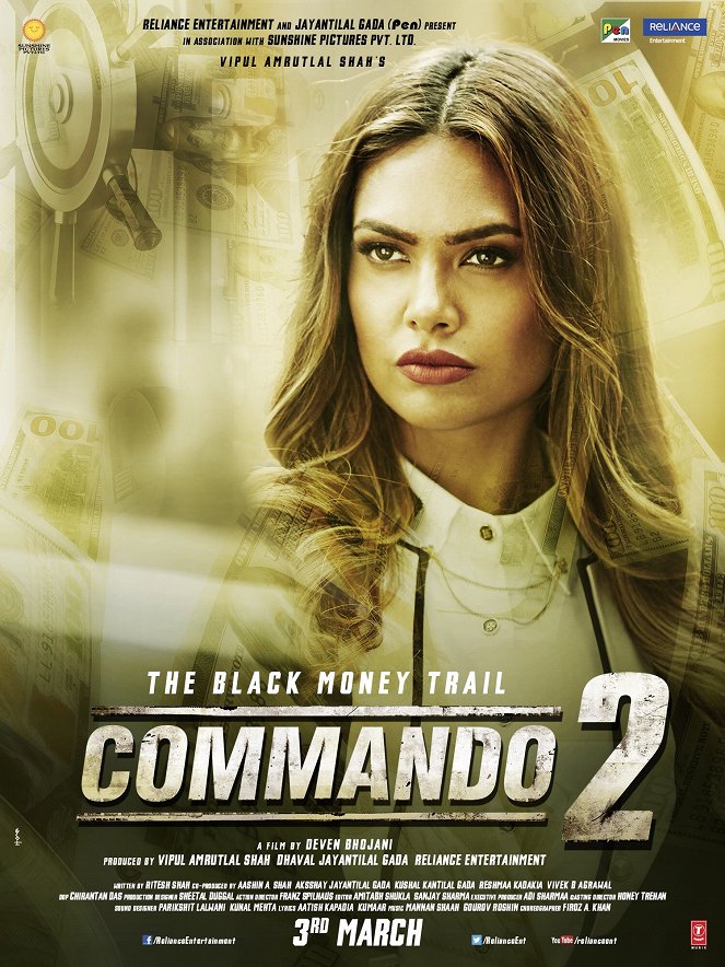 Commando 2 - The Black Money Trail - Plakate