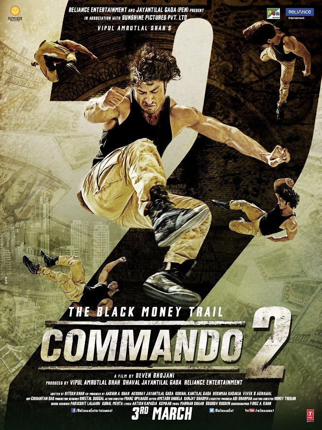 Commando 2 - Julisteet