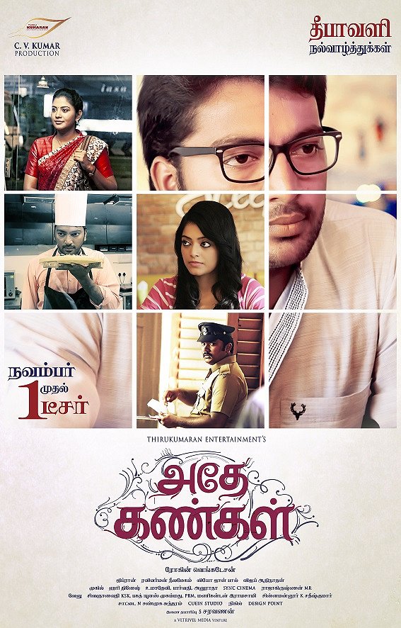 Adhe Kangal - Posters