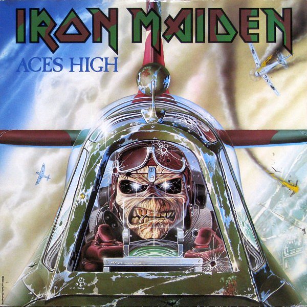 Iron Maiden - Aces High - Cartazes