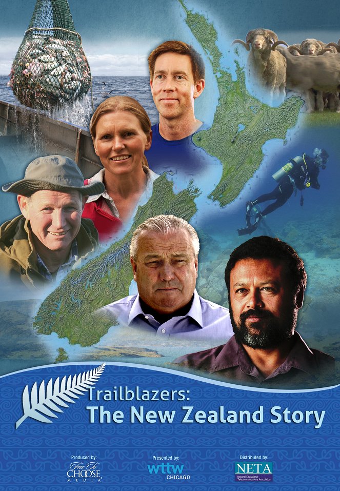 Trailblazers: The New Zealand Story - Affiches