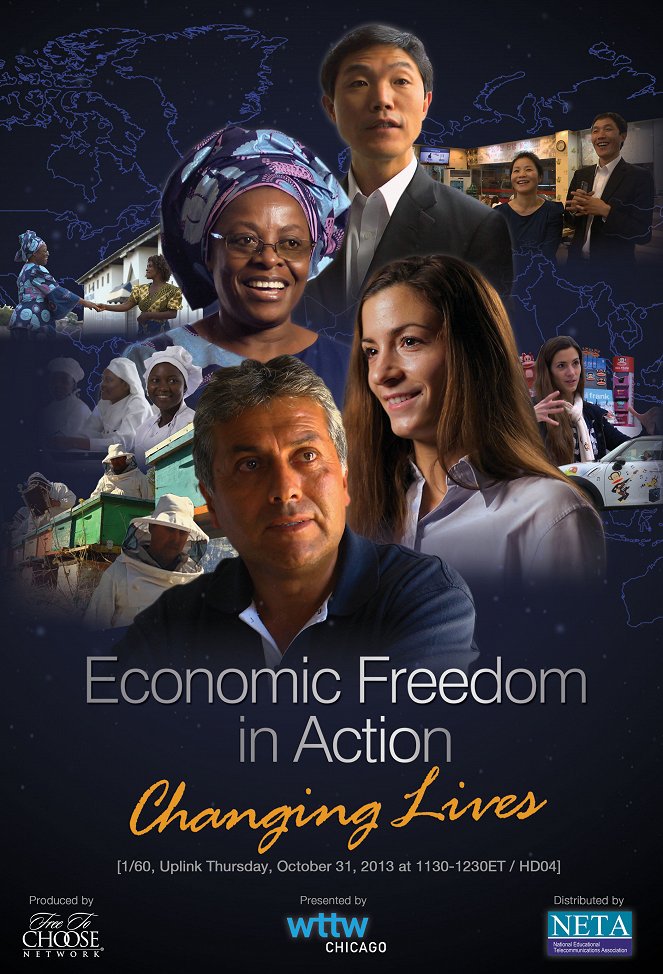 Economic Freedom in Action: Changing Lives - Plakate