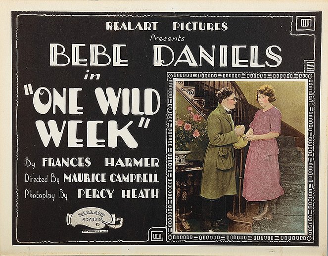 One Wild Week - Plakáty