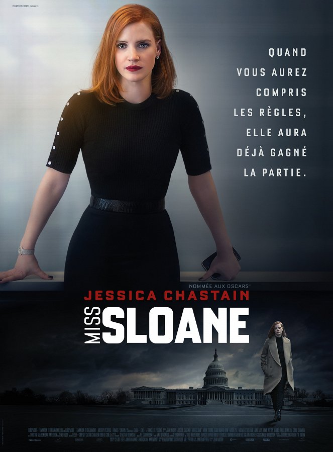 Miss Sloane - Plakátok