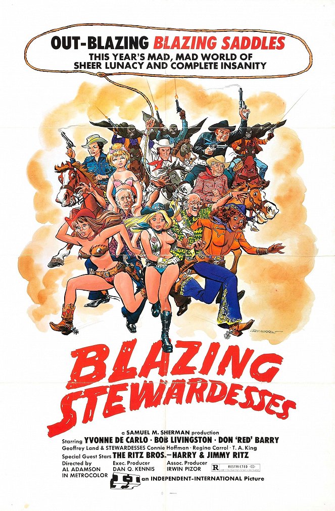 Blazing Stewardesses - Plakate
