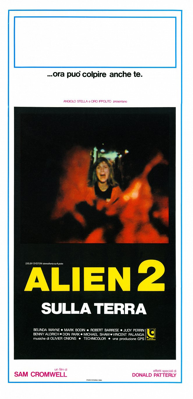 Alien 2 - Sulla Terra - Plakátok