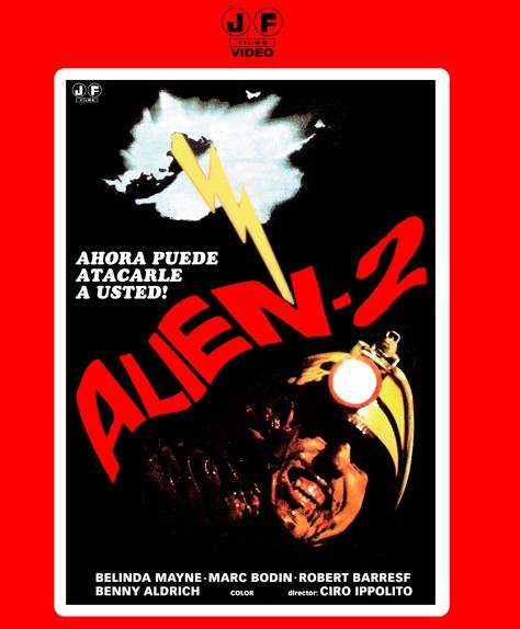 Alien 2 - Carteles