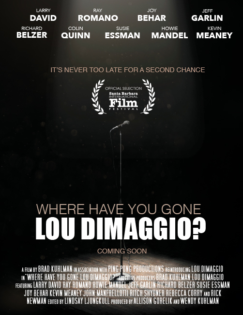 Where Have You Gone, Lou DiMaggio - Cartazes