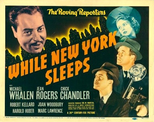 While New York Sleeps - Affiches