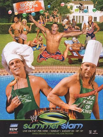 WWE SummerSlam - Plakátok