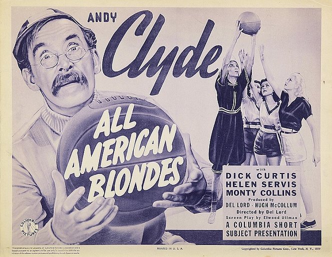 All-American Blondes - Plakaty