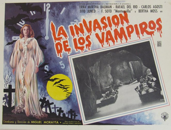 La invasión de los vampiros - Julisteet