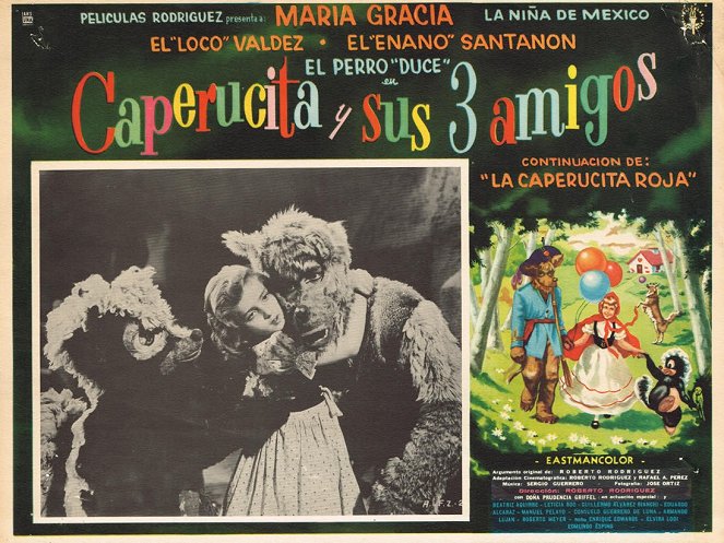 Caperucita y sus 3 amigos - Plakate