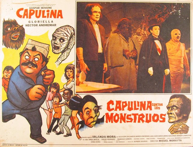 Capulina contra los monstruos - Plakate