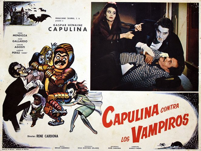 Capulina Contra los Vampiros - Plakáty