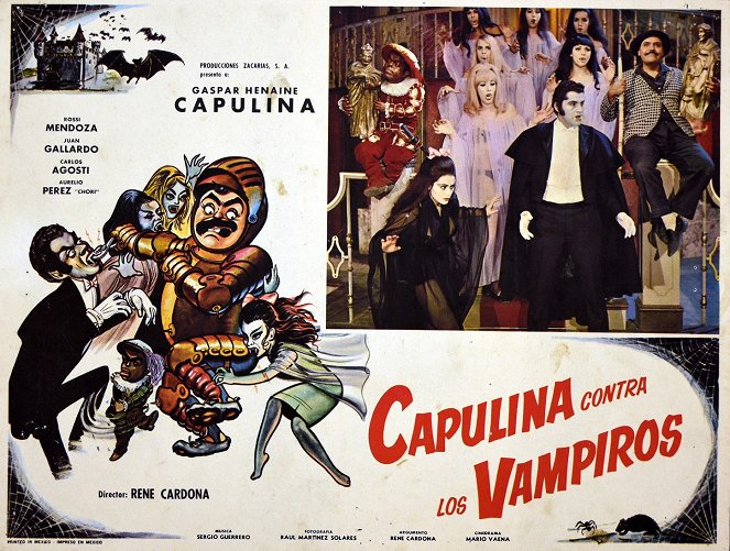 Capulina Contra los Vampiros - Affiches