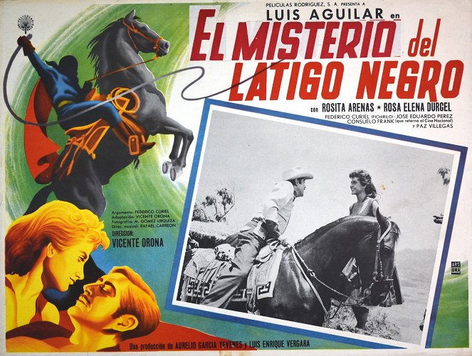 El misterio del Látigo Negro - Plakate